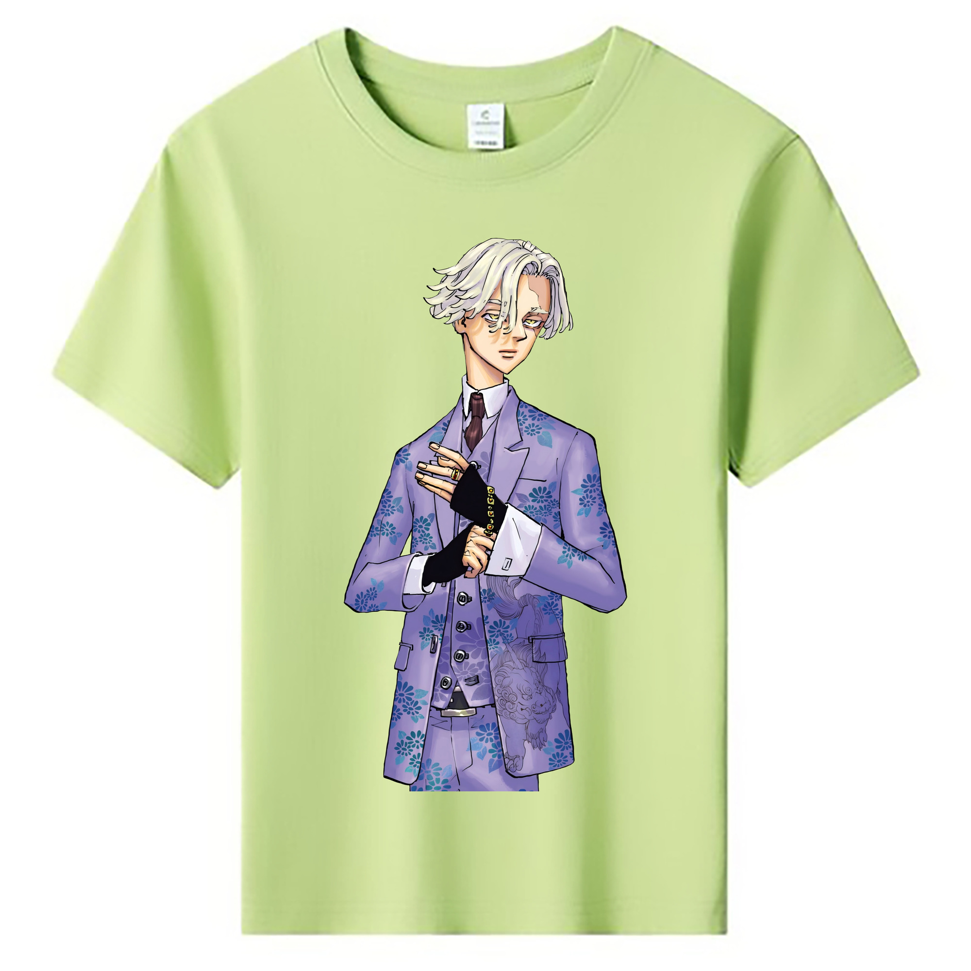（画像用） 東京リベンジャーズ Tokyo Revengers 綿100％キッズTシャツ（フロントプリント）